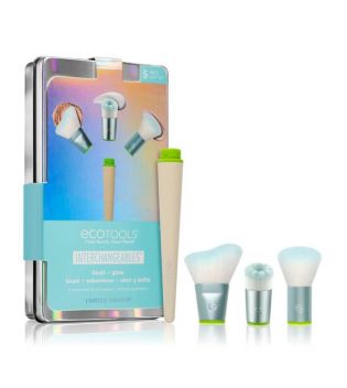 Ecotools - *Brighter Tomorrow* - Set de brochas de maquillaje Interchangeables Blush + Glow