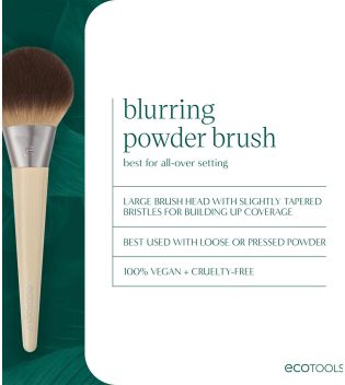 Ecotools - Brocha para polvos Blurring Powder Brush