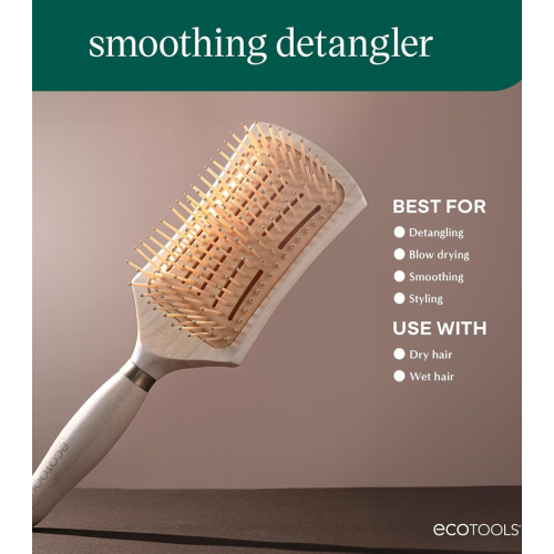 Ecotools - Cepillo desenredante Smoothing Detangler