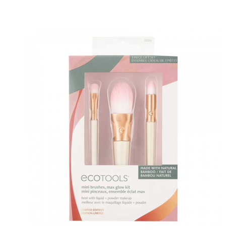 Ecotools - *Holiday* - Set de mini brochas de maquillaje Ready Set Glow