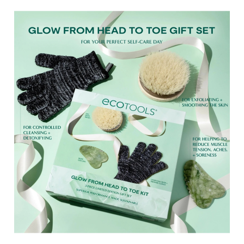 Ecotools - *Holidays* - Set cuidado para pies Glow From Head To Toe Kit