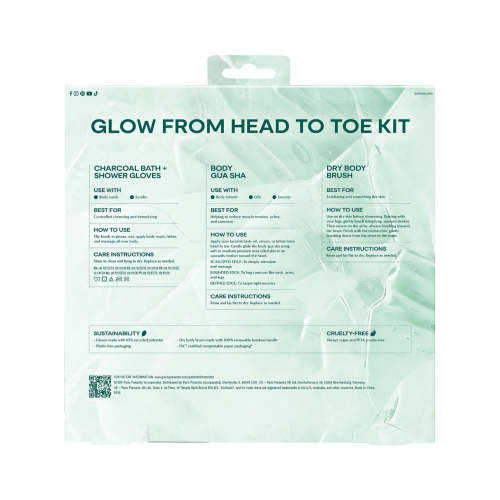 Ecotools - *Holidays* - Set cuidado para pies Glow From Head To Toe Kit