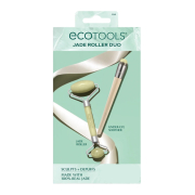 Ecotools - *Holidays* - Set rodillo facial y rodillo para contorno de ojos Jade Roller Duo