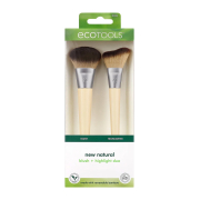 Ecotools - *New Natural* - Set de brochas Blush & Highlight Duo