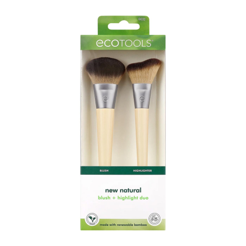 Ecotools - *New Natural* - Set de brochas Blush & Highlight Duo