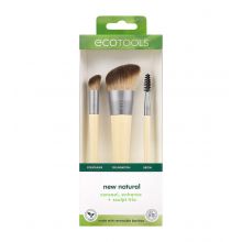 Ecotools - *New Natural* - Set de brochas Conceal, Enhance & Sculpt Trio