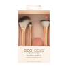 Ecotools - *Precious Metals* - Set de 3 brochas + Esponja