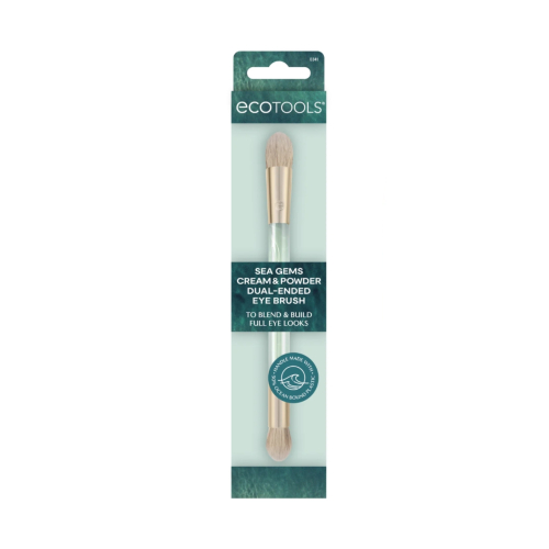 Ecotools - *Sea Gems* - Brocha doble Cream & Powder