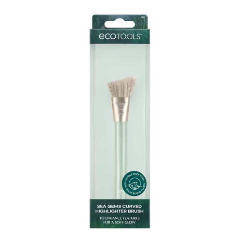 Ecotools - *Sea Gems* - Brocha para iluminador Curved Highlighter