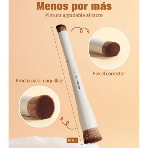 Eigshow - Brocha doble para rostro - D110