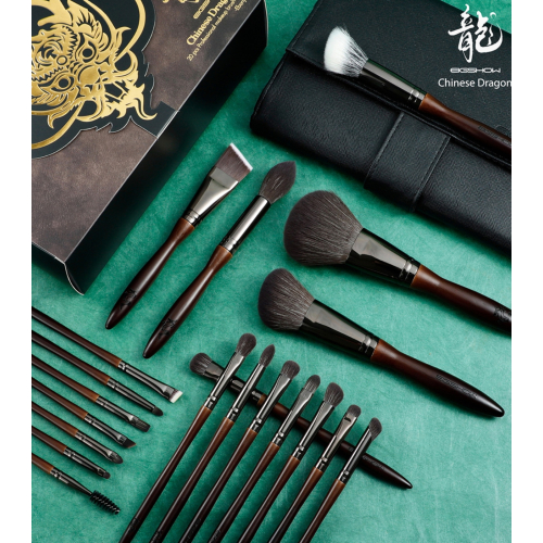 Eigshow - *Chinese Dragon* - Set 20 brochas de maquillaje - Ebony