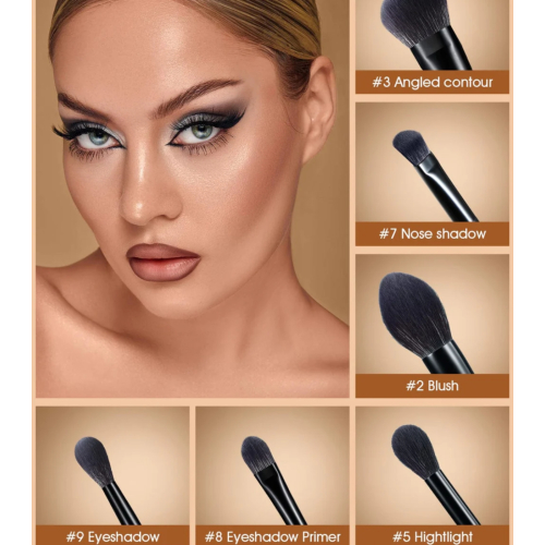 Eigshow - *King Knight* - Set 19 brochas de maquillaje - Witness the Rise