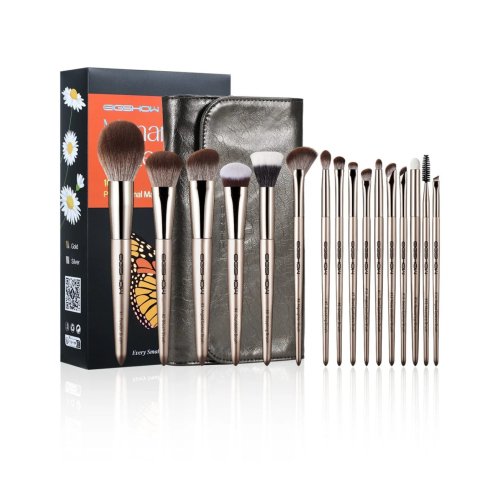 Eigshow - *Monarch Butterfly* - Set 16 brochas de maquillaje