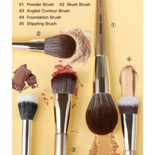 Eigshow - *Monarch Butterfly* - Set 16 brochas de maquillaje