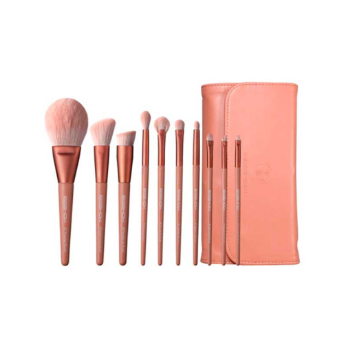 Eigshow - *Morandi Series* - Set 10 brochas de maquillaje Ready To Roll - Coral