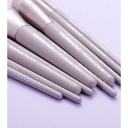 Eigshow - *Morandi Series* - Set 10 brochas de maquillaje Ready To Roll - Lilac