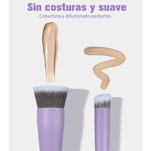 Eigshow - *Purple* - Brocha doble para rostro - D110P