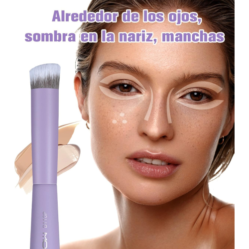 Eigshow - *Purple* - Brocha doble para rostro - D110P