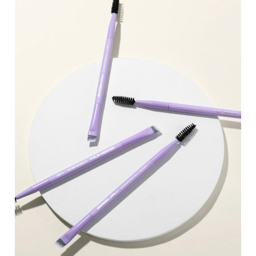 Eigshow - *Purple* - Pincel doble para cejas - D108P
