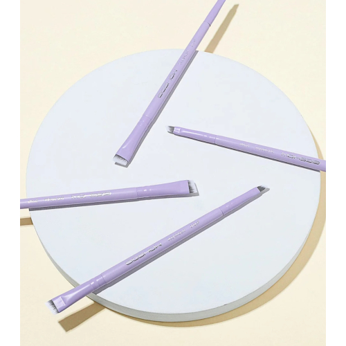 Eigshow - *Purple* - Pincel doble para delineador y cejas - D104P