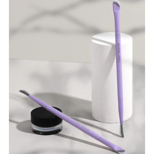 Eigshow - *Purple* - Pincel doble para delineador y cejas - D109P