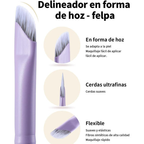 Eigshow - *Purple* - Pincel para delineador - E865MP