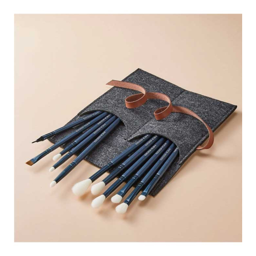 Eigshow - Set 11 pinceles de ojos Jade Series - Tourmaline Blue