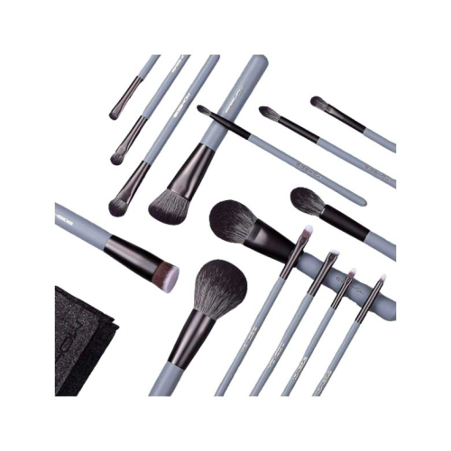 Eigshow - Set 15 brochas de maquillaje Jade Series - Agate Grey