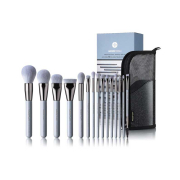 Eigshow - Set 15 brochas de maquillaje Jade Series - Baby Blue