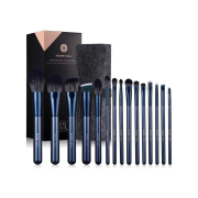 Eigshow - Set 15 brochas de maquillaje Jade Series - Turmaline Blue