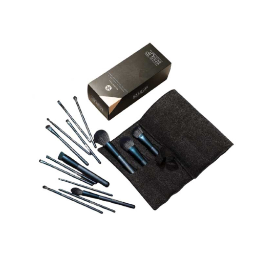 Eigshow - Set 15 brochas de maquillaje Jade Series - Turmaline Blue