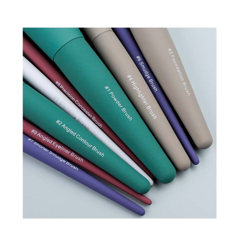 Eigshow - Set 9 brochas de maquillaje Pro - Colourful