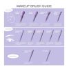 Eigshow - Set de brochas (11 piezas) - Ecopro Bamboo - Mist Purple