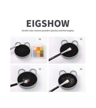 Eigshow - Set de limpieza de brochas The Ultimate all-in-one Cleaning Set