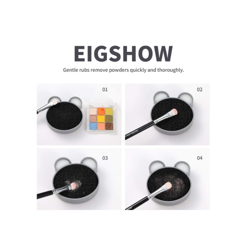 Eigshow - Set de limpieza de brochas The Ultimate all-in-one Cleaning Set