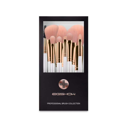 Eigshow - *Vegan Series* - Set 10 brochas de nanofibra - Rose Gold