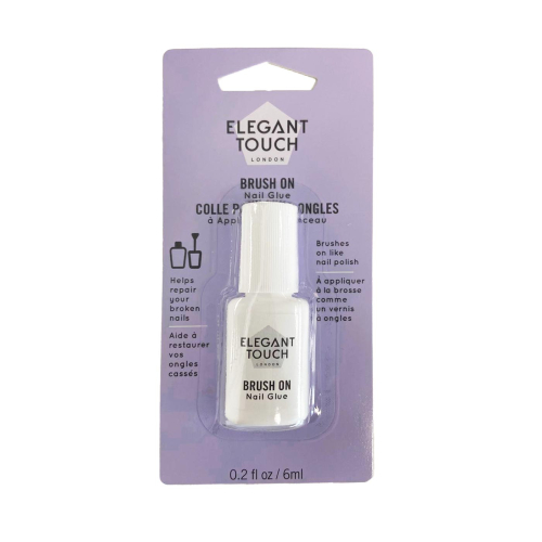 Elegant Touch - Pegamento para uñas Brush On