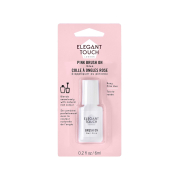 Elegant Touch - Pegamento para uñas Brush On - Pink