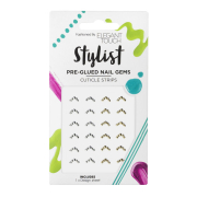 Elegant Touch - Pegatinas para uñas Pre-glued - Cuticle Strips