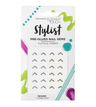 Elegant Touch - Pegatinas para uñas Pre-glued - Cuticle Strips