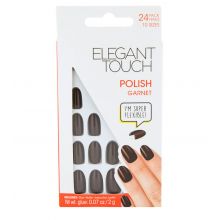 Elegant Touch - Uñas Postizas Polish - Garnet