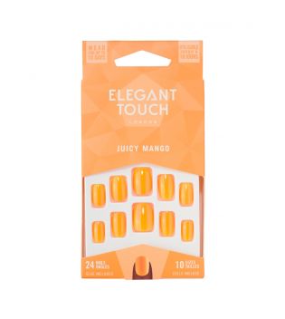 Elegant Touch - Uñas postizas Colour Nails - Juicy Mango