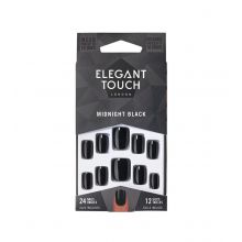 Elegant Touch - Uñas postizas Colour Nails - Midnight Black