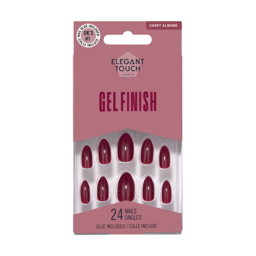 Elegant Touch - Uñas Postizas Gel Finish - Cherry Pie