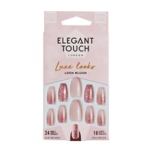 Elegant Touch - Uñas postizas Luxe Looks - Lush Blush