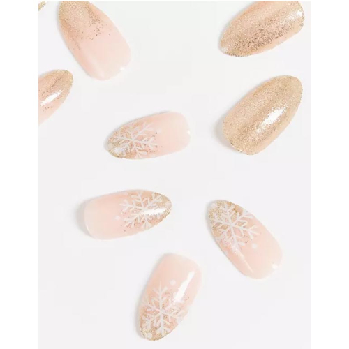 Elegant Touch - Uñas postizas Luxe Looks - Oh Snow Cute