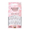 Elegant Touch - Uñas Postizas Natural French - 103: Medium Pink