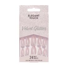 Elegant Touch - Uñas postizas Velvet Glitter - Celestial