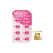 Ellips - Ampollas de vitamina para cabello con aceite de argán - Cabello dañado