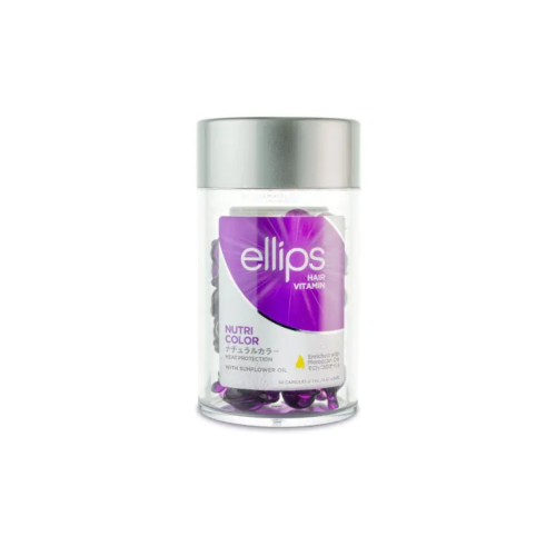 Ellips - Ampollas de vitamina para cabello con aceite de argán Nutricolor - 50 ud